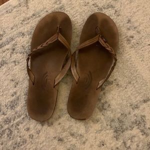 Thin strap braided Rainbows